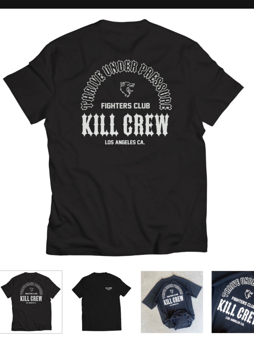Kill Crew mens t-shirt (M)